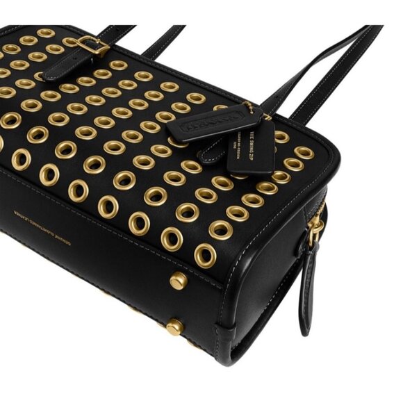 NEW WITH TAGS! Coach Limited Edition Swing Zip Bag With Grommets - Picture 6 of 10